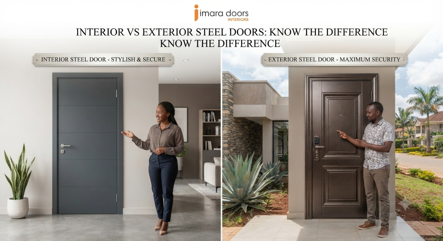 Interior vs Exterior Steel Doors: Know the Difference